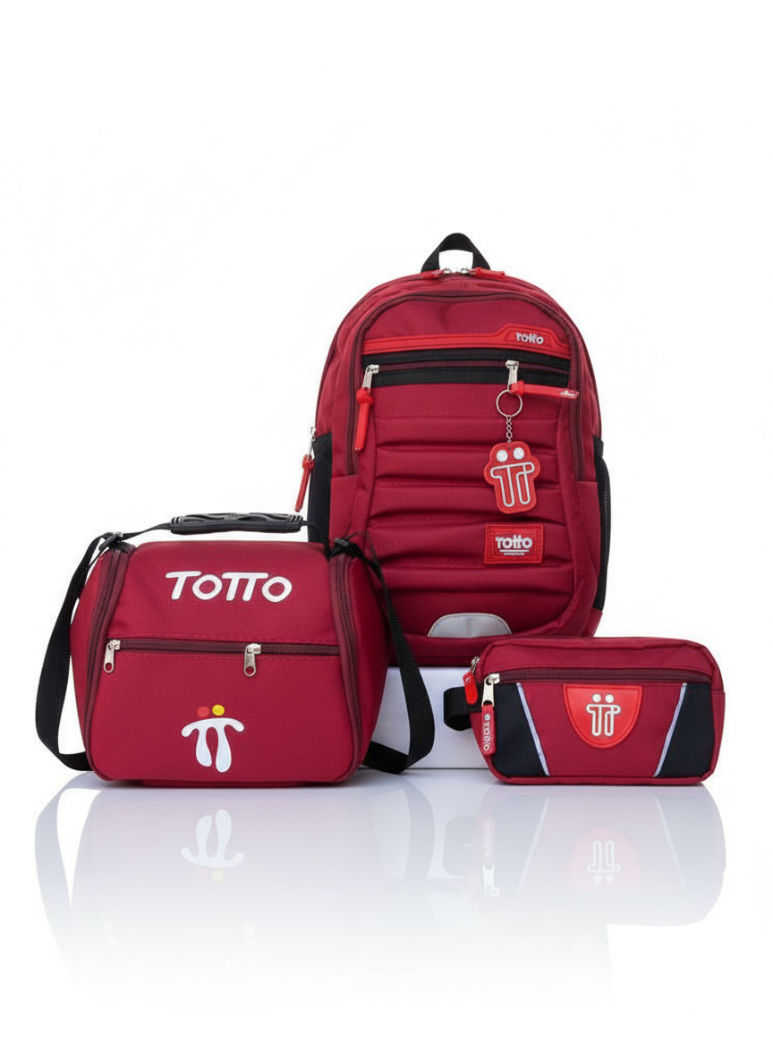 Maleta Totto gratis lonchera y cartuchera