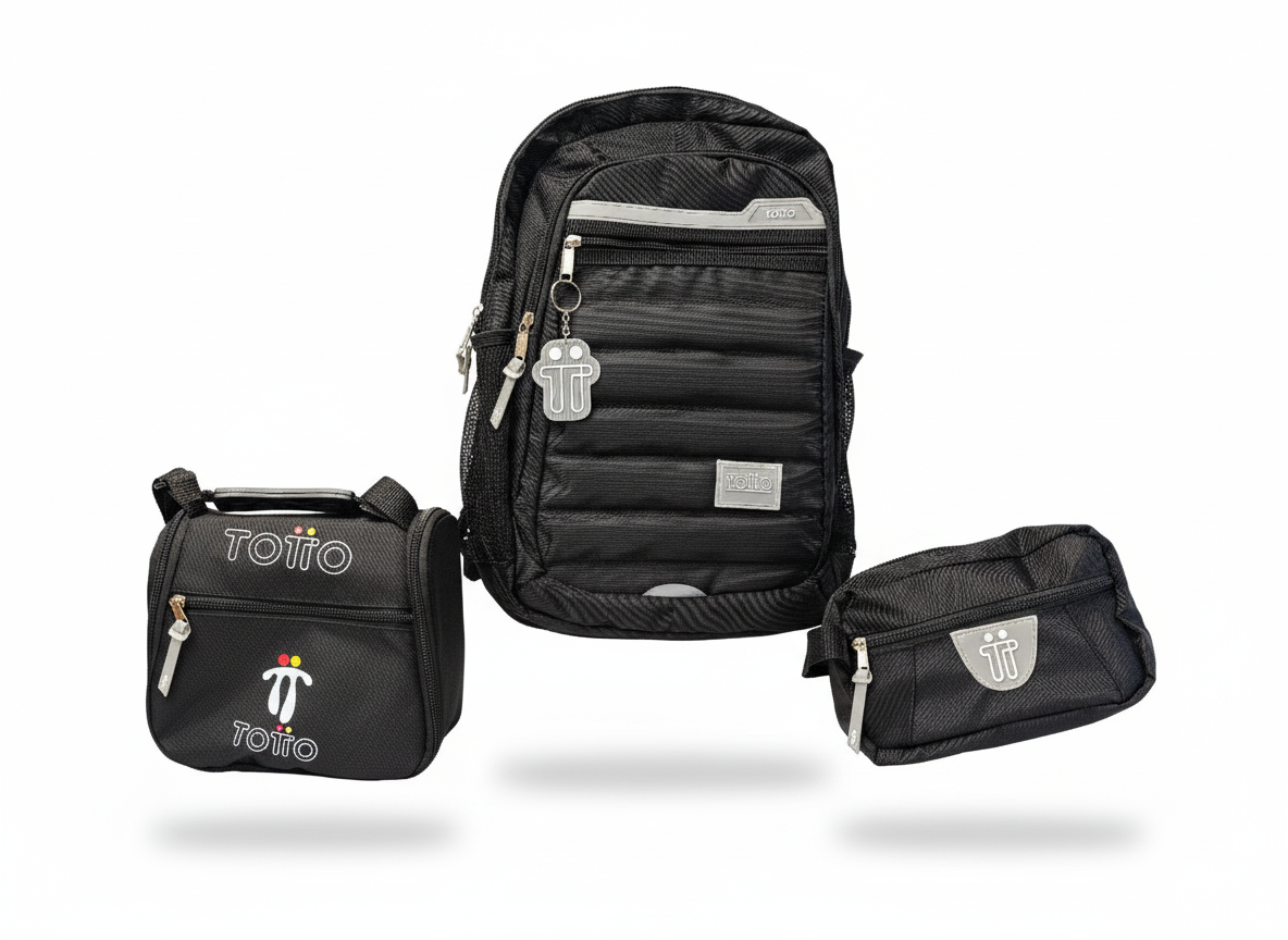 Maleta Totto gratis lonchera y cartuchera